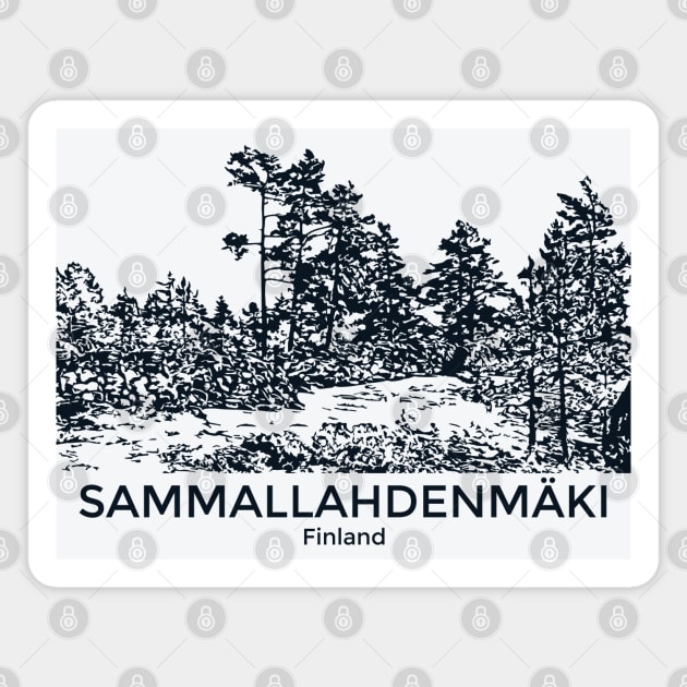 Sammallahdenmäki - Finland Magnet by Lakeric